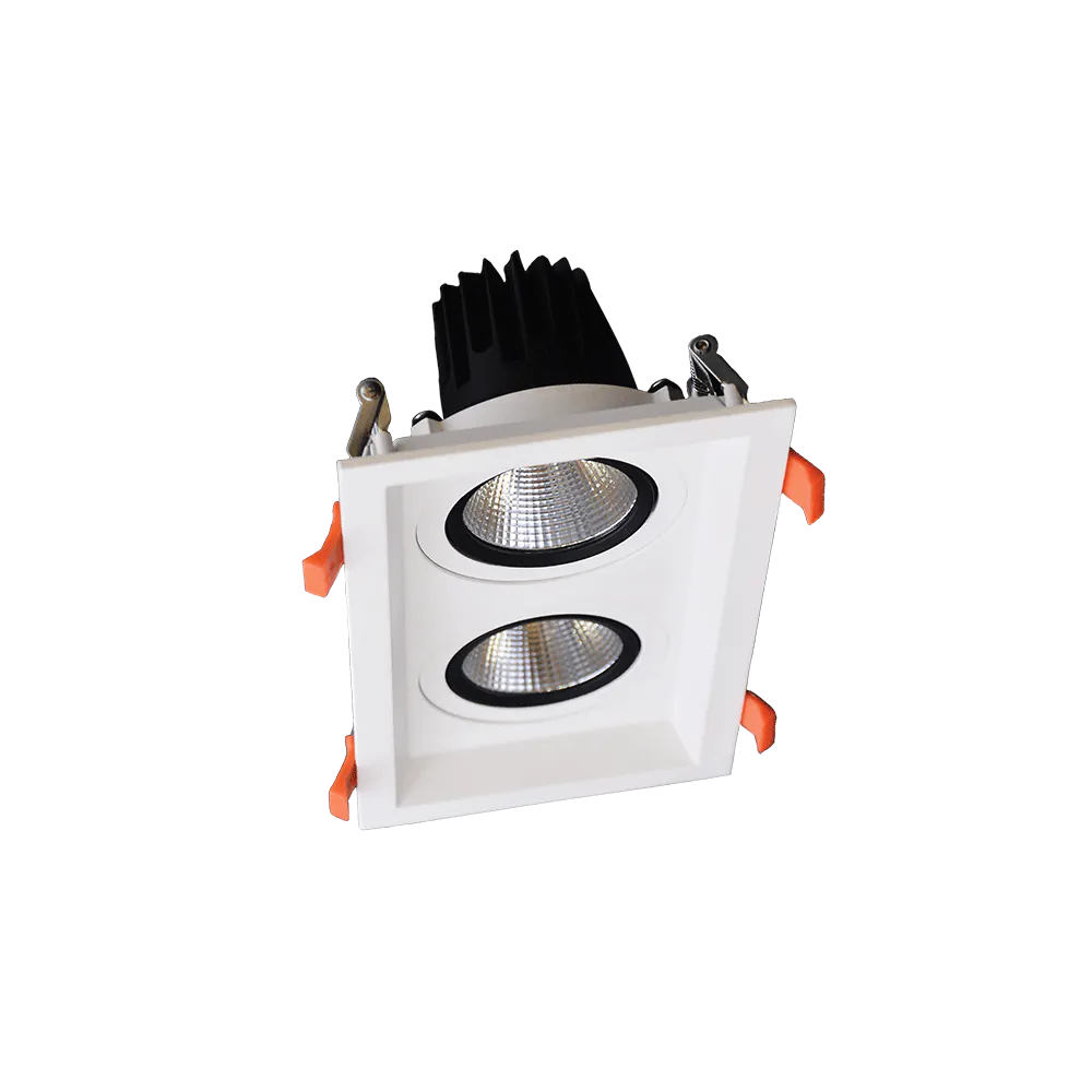 ДВОЙНА ПОДВИЖНА LED ЛУНА 2X30W 230V 3000K БЯЛА